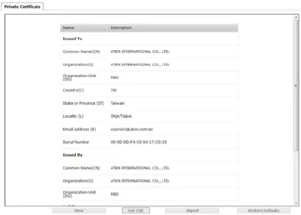 ATEN KE8952-AX-G - Certificates - 1