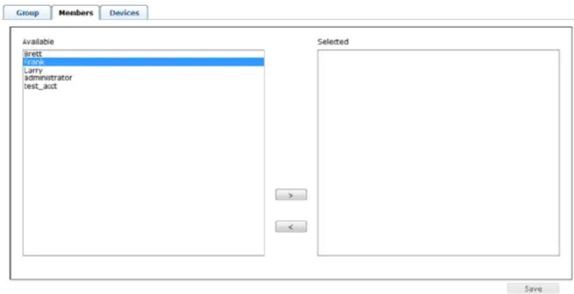 ATEN KE8952-AX-G - Assigning Users to a Group From the Group's Notebook - 1