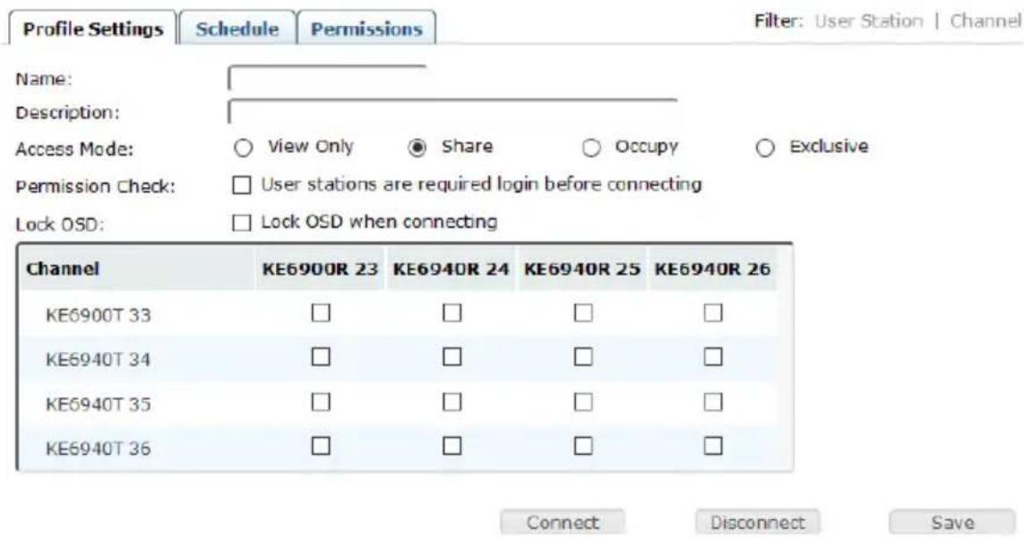 ATEN KE8952-AX-G - Adding a Profile - 2