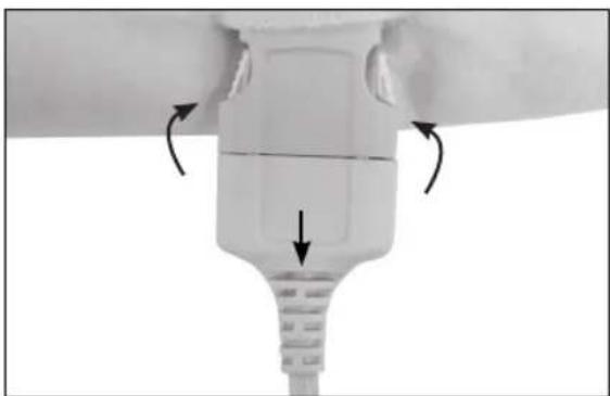 BREVILLE the BodyZone LZB538WHT - TO DETACH THE CONTROLLER/S - 1