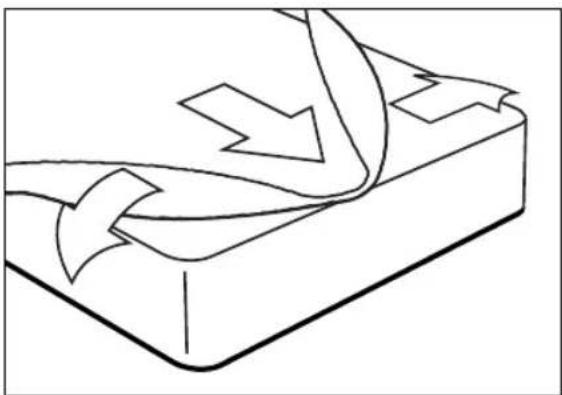 BREVILLE the BodyZone LZB538WHT - SECURING YOUR FITTED HEATED BLANKET - 1