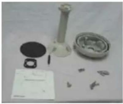 Digital Watchdog Star-Light DWC-V4363TIRB - PENDANT MOUNT INSTALLATION INSTRUCTIONS\* - 1