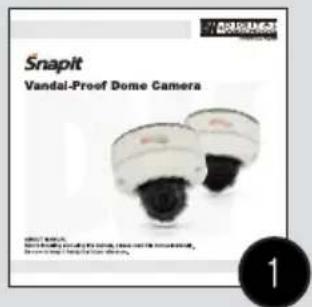 Snapit Vandal-Proof Dome Camera