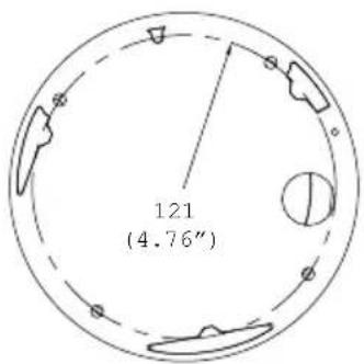 121 (4.76")