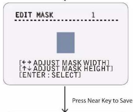 Digital Watchdog Star-Light DWC-PTZ37XFM - OSD - DISPLAY SETUP > PRIVACY ZONE - 4