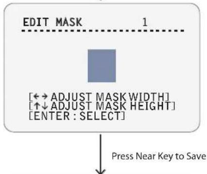 Digital Watchdog Star-Light DWC-PTZ37XAL - OSD - DISPLAY SETUP > PRIVACY ZONE - 4