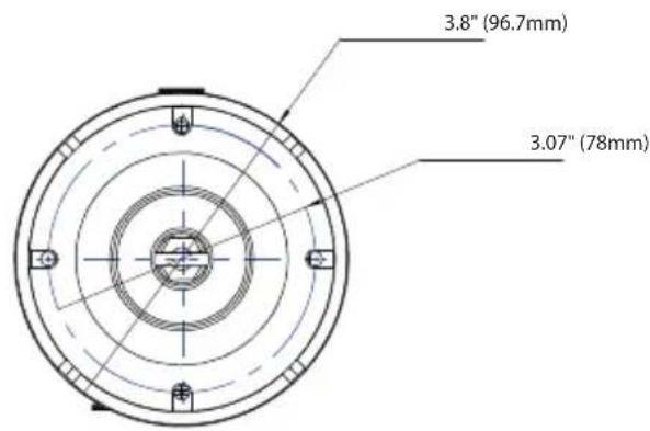 3.8" (96.7mm) 3.07" (78mm)