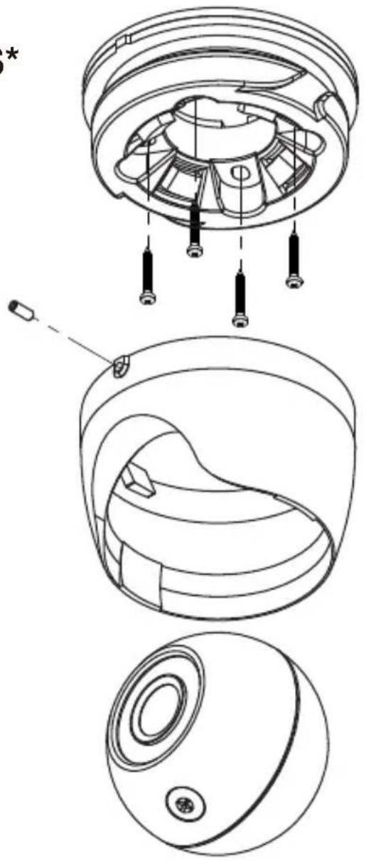 Digital Watchdog Star-Light 960H DWC-BL2553DIR - INSTALLATION INSTRUCTIONS\* - 1