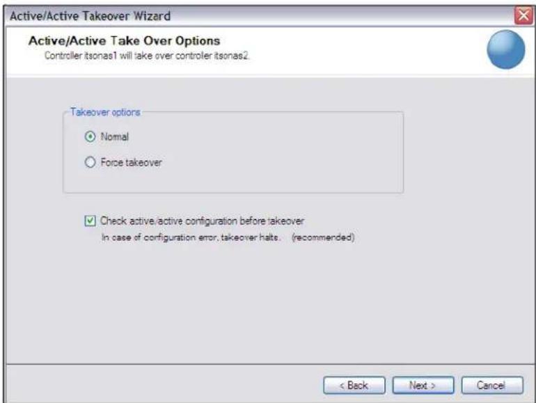IBM System Storage N7550T - Initiating takeover by using System Manager - 3