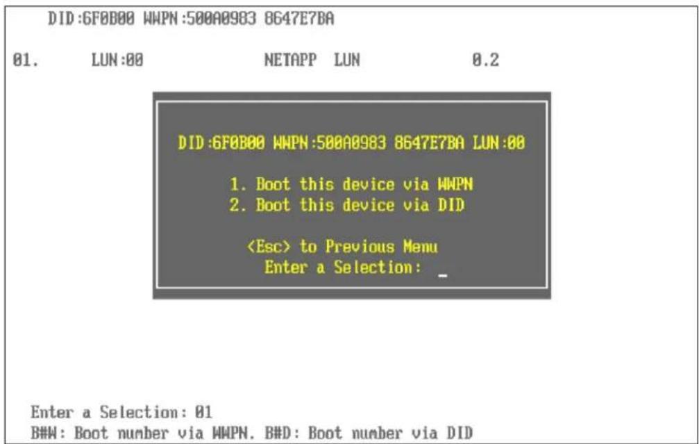 IBM System Storage N7550T - Enabling and configuring Emulex BootBIOS - 9