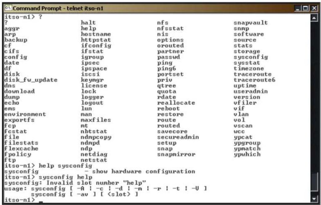 IBM System Storage N7550T - Command-line interface - 1