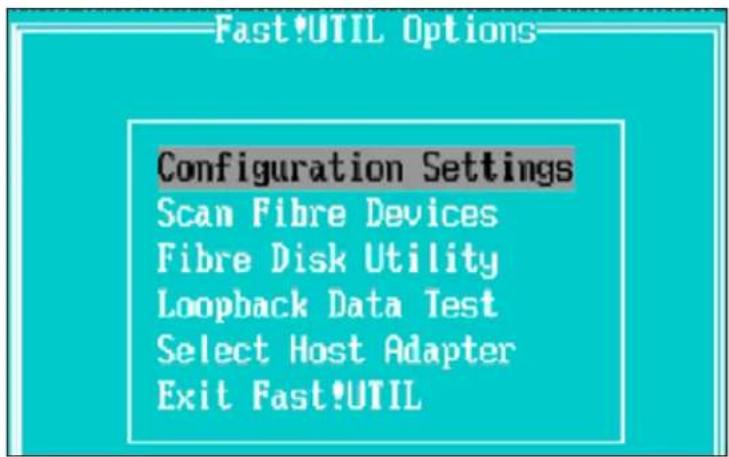 IBM System Storage N7550T - Obtaining the WWPN by using Qlogic Fast!UTIL - 2
