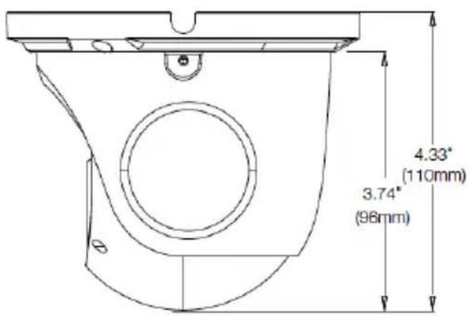 4.33" (110mm) 3.74" (96mm)