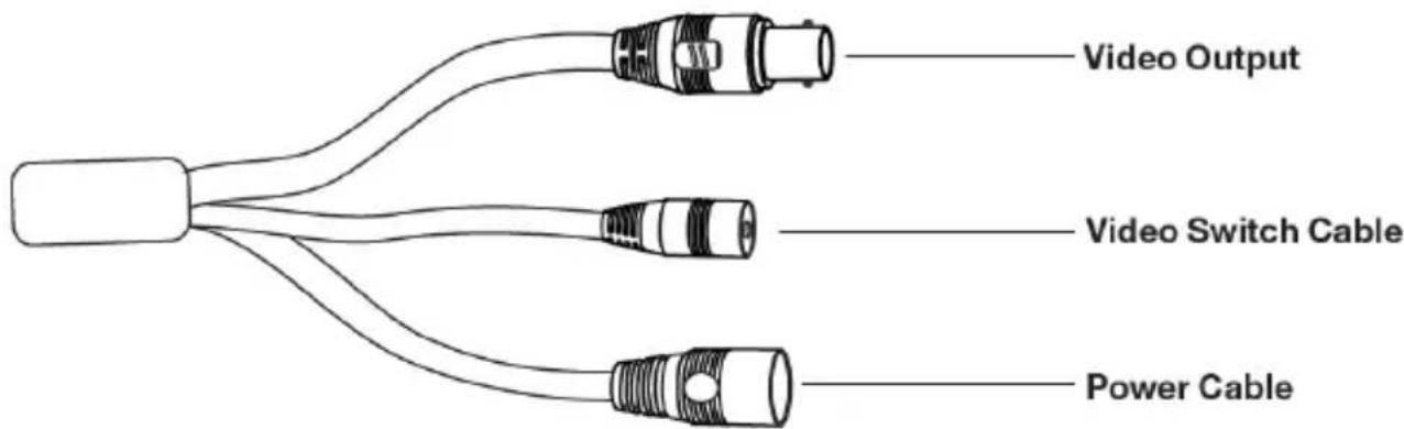 Video Output Video Switch Cable Power Cable