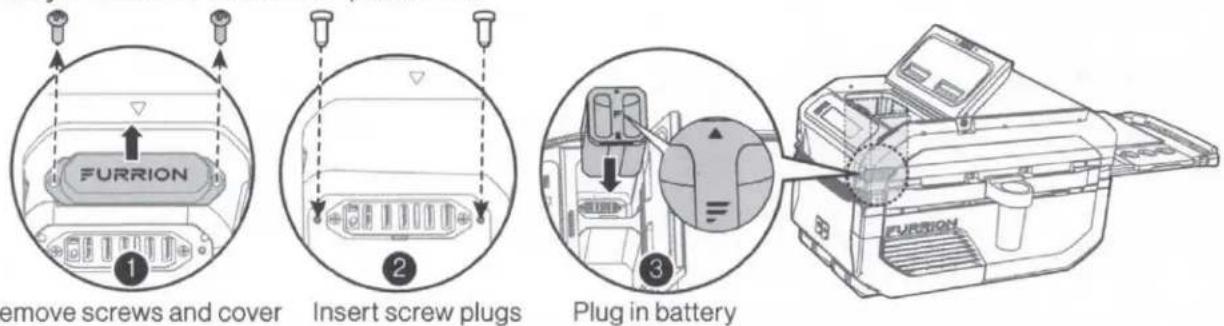 Furrion FCR45DCAPA-GL - Plug in the Furrion ePod™ battery - 1