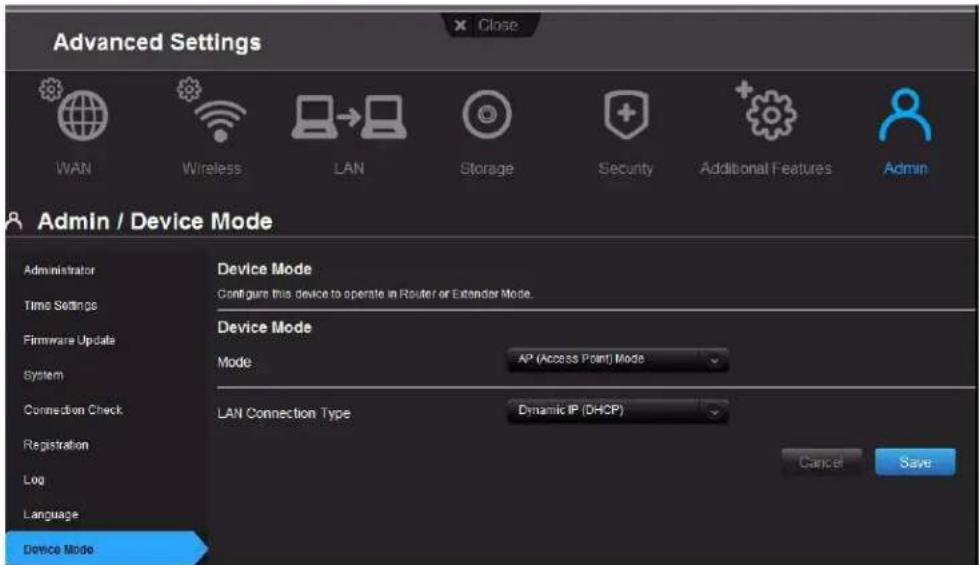 WESTERN DIGITAL My Net WDBWNJ0000NBL - To convert the router to AP mode: - 1