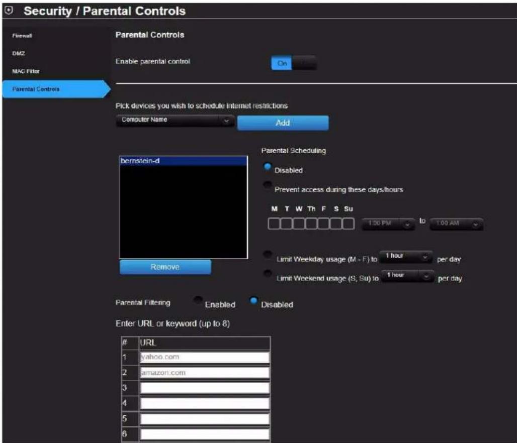 WESTERN DIGITAL My Net WDBWNJ0000NBL - Setting Up Parental Controls - 2
