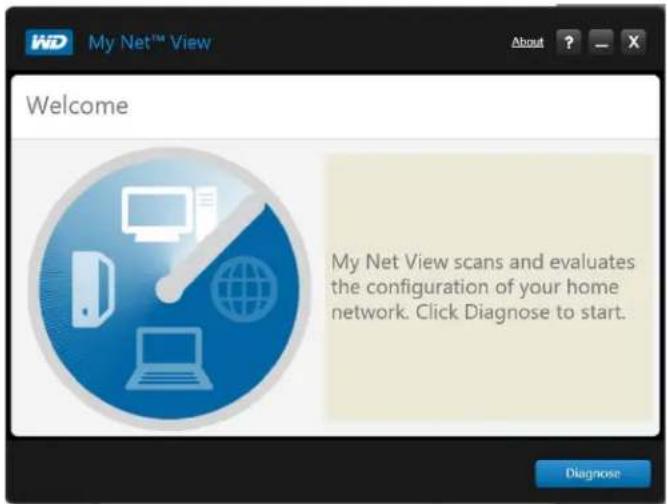 WESTERN DIGITAL My Net WDBWNJ0000NBL - Using My Net View for Network Diagnostics - 1
