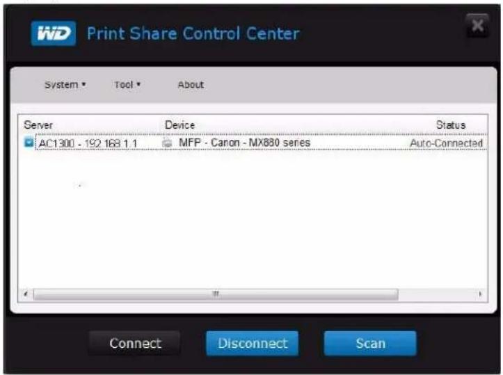 WESTERN DIGITAL My Net WDBWNJ0000NBL - Installing WD Print Share (Mac) - 3