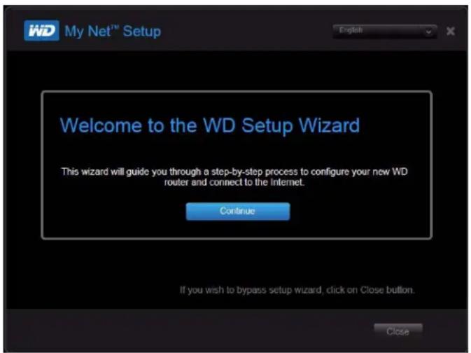 WESTERN DIGITAL My Net WDBWNJ0000NBL - Starting with a Browser - 1
