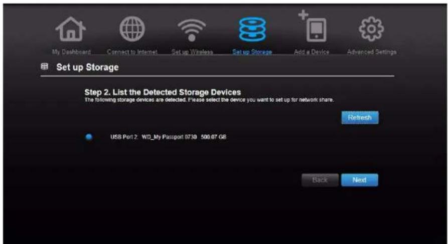 WESTERN DIGITAL My Net WDBWNJ0000NBL - Setting up External Storage - 3