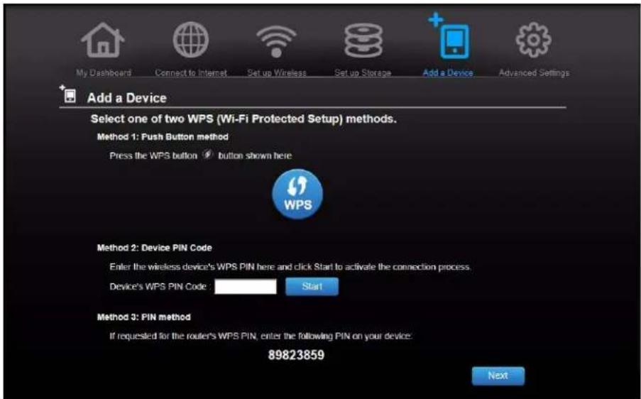 WESTERN DIGITAL My Net WDBWNJ0000NBL - To connect a WPS-enabled device: - 1
