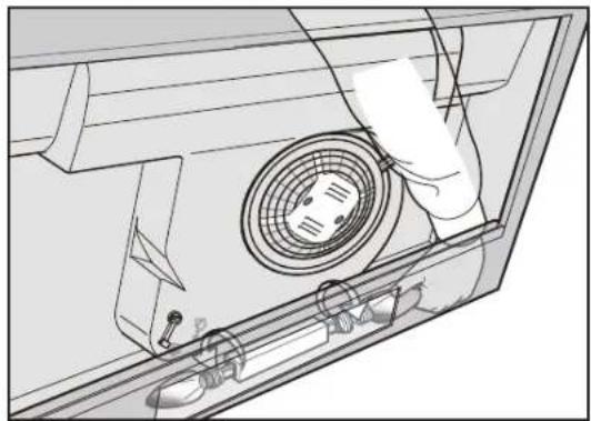 WESTINGHOUSE WRF613WA - Replacing lamps: - 1