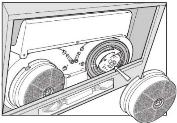 WESTINGHOUSE WRF613WA - Replacing lamps: - 3