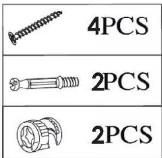 4PCS 2PCS 2PCS