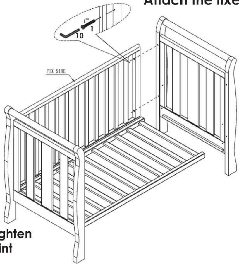 Andch the fixe Fix SIDE 10 1 C" lighten int