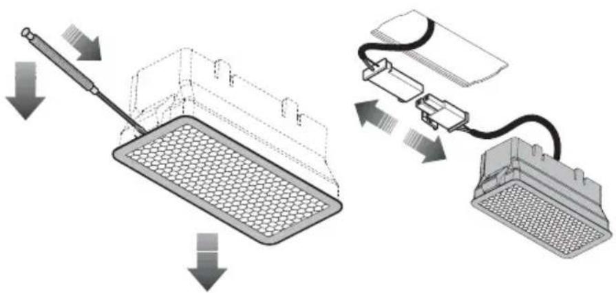 Whispair Boston 120 X9B12S - REPLACEMENT OF LED LAMP - 1