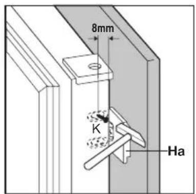 ZANUSSI ZBF 3094 - Dimensions of the recess - 22