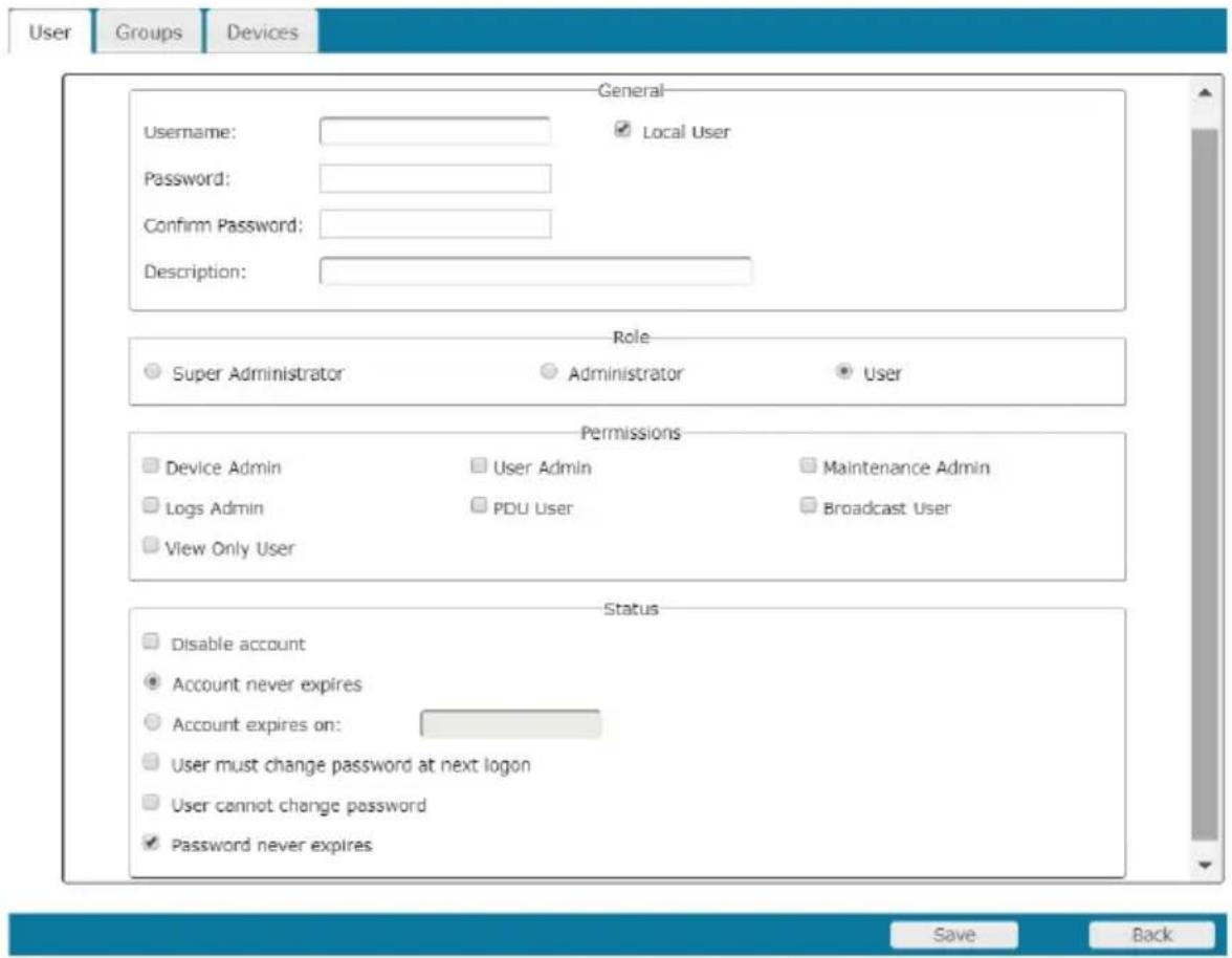 ATEN SN0108CO-AX-E - Adding Users - 1
