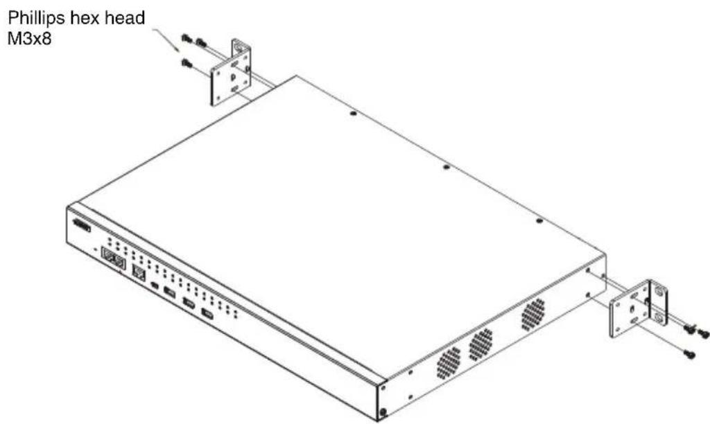 ATEN SN0108CO-AX-E - Rack Mounting - Rear - 2
