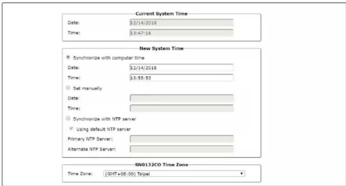 ATEN SN0108CO-AX-E - Date/Time - 1