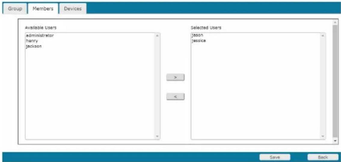 ATEN SN0108CO-AX-E - Assigning Users to a Group From the Group's Notebook - 1
