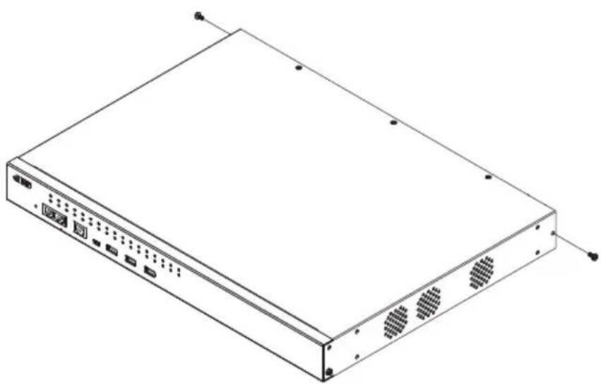 ATEN SN0108CO-AX-E - Rack Mounting - Rear - 1