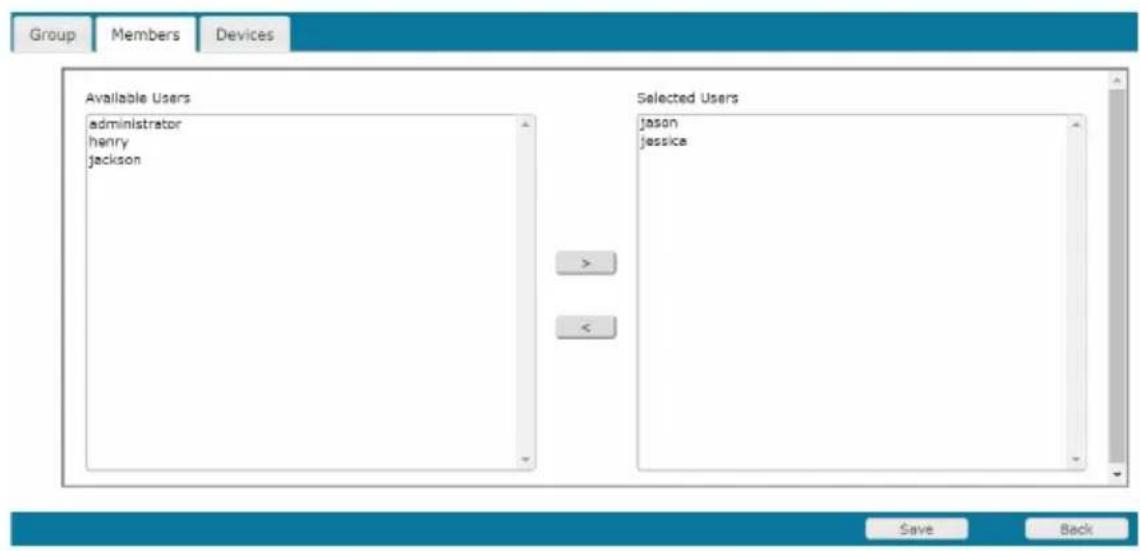 ATEN SN0108CO-AX-E - Removing Users From a Group From the Group's Notebook - 1