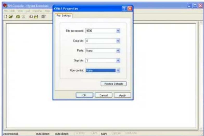ATEN SN0108CO-AX-E - Console Login - HyperTerminal - 1