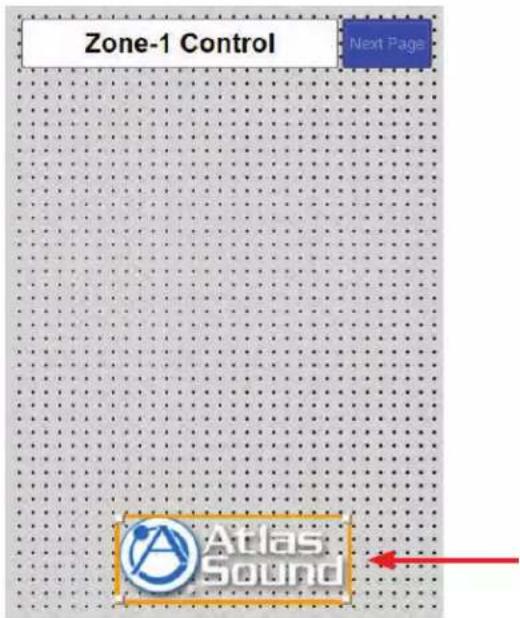 Zone-1 Control Next Page Atlas Sound