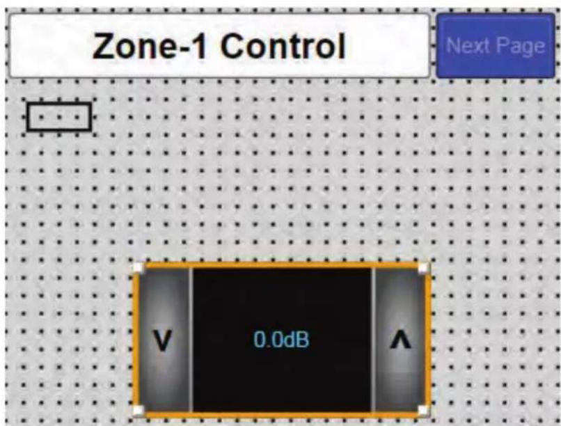 Zone-1 Control Next Page V 0.0dB A