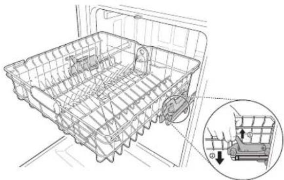 SIGNATURE UPDF9904ST - Lowering the Rack: - 1
