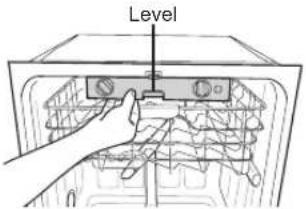 SIGNATURE UPDF9904ST - Step7: Leveling Dishwasher - 1