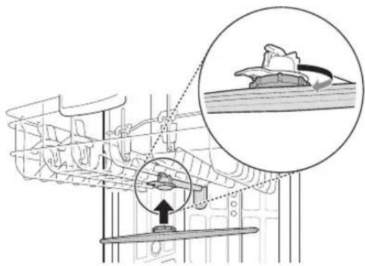 SIGNATURE UPDF9904ST - Cleaning the Upper Spray Arm - 2