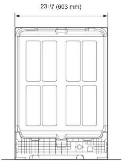 SIGNATURE UPDF9904ST - Product Dimensions - 1