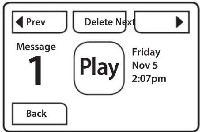 Clarity Sempre - MESSAGES MENU BUTTON - 3