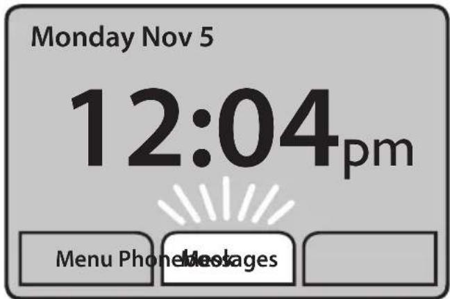 Clarity Sempre - MESSAGES MENU BUTTON - 2