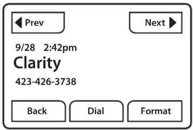 Clarity Sempre - CALLER LIST - 1