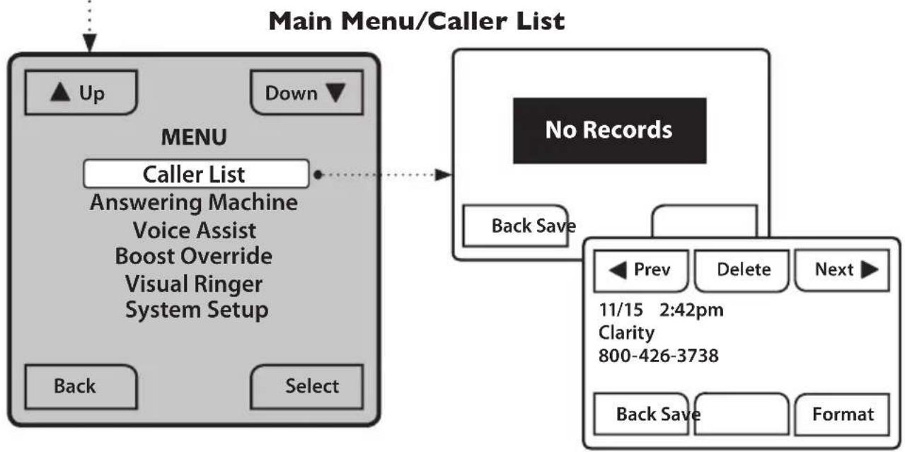 Clarity Sempre - MENU OPERATIONS - 4
