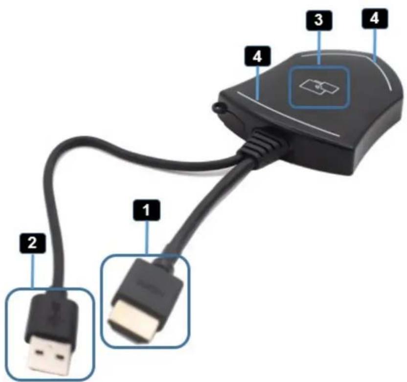 Siig CE-H26611-S1 - Transmitter-HDMI Dongle - 1